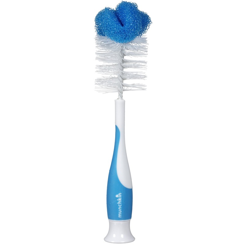 Munchkin Bottle and Nipple Brush, Colors May Vary