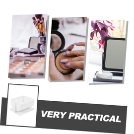 Baluue 2pcs Makeup Sponge Holder Elegant Powder Puff Organizer for Dormitory Bathroom Storage for Beauty Tools Minimalist Design