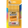 BIC Pencil Xtra Strong (Yellow Barrels), Thick Point (0.9 mm),