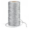 G2PLUS 100M Decorative Metallic String - 1.5mm Silver Twine String
