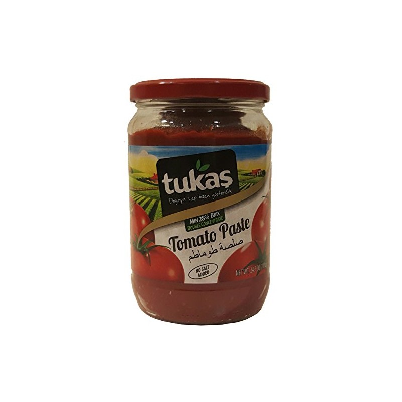 Tukas Premium Turkish Tomato Paste 24.7 Ounce ~ 700 Gram