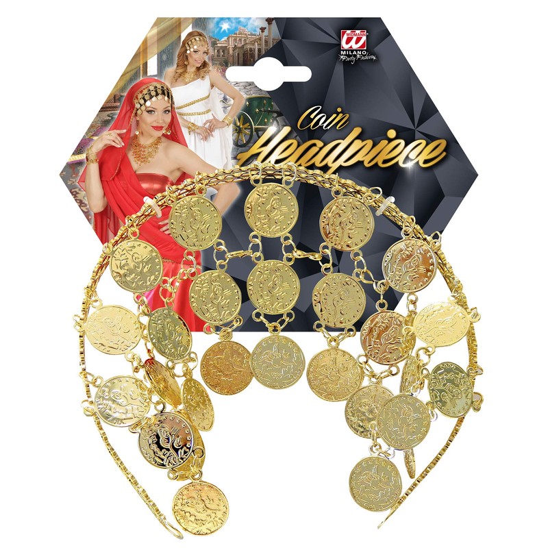 "GOLD COIN HEADPIECE" -