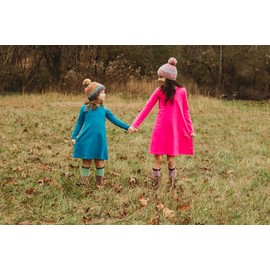 City Threads Niña Suave, Azul Marino, 6