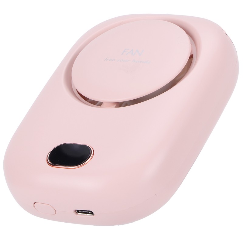 Mini Electric Fan Portable USB Charging Neck Hanging Bladeless Fan