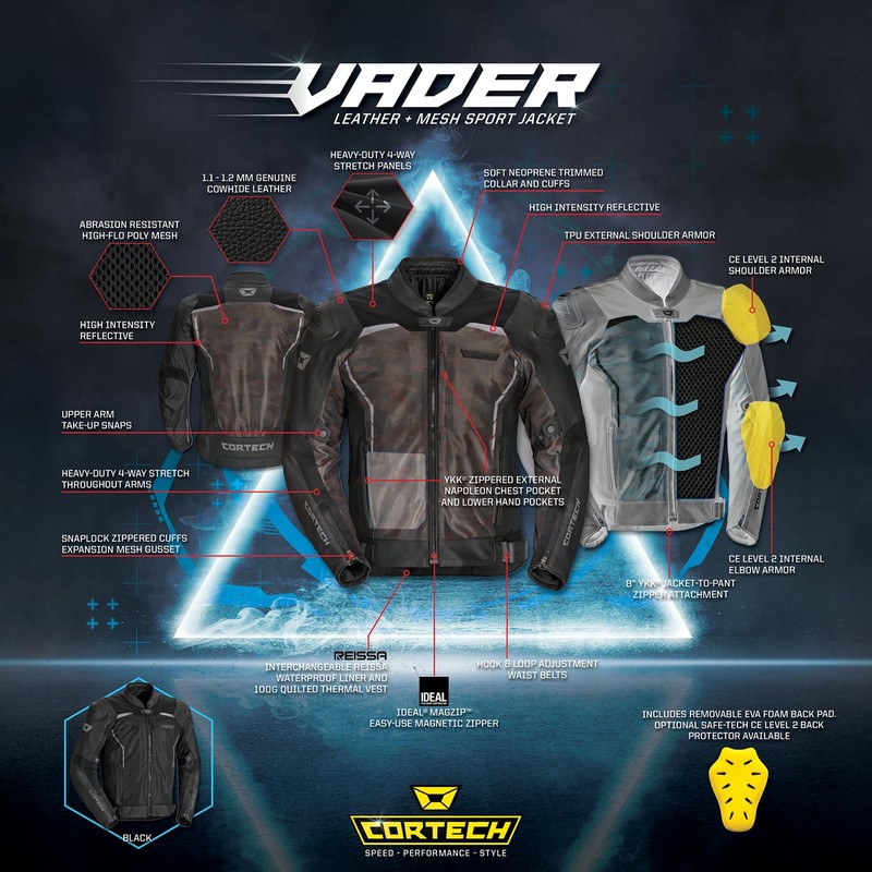 cortech Vader Motorcycle Jacket