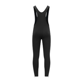 Rogelli Core Men's Cycling Shorts - Long Cycling Shorts with Straps - Black