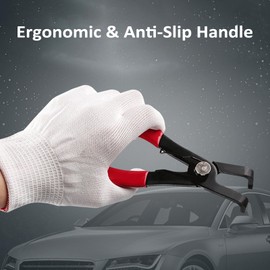 xinyee Push Pin Remover Tool, 30-Degree Angled Push Pin Pliers for Retainer & Anchor Removal Replacement for, Toyota, GM, Ford, Chrysler