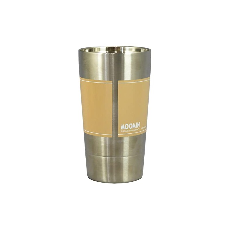 Moomin Stainless Steel Double Tumbler (Beige)