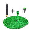 25ft Expandable Garden Hose Pipe with Adjustable Nozzle for Car