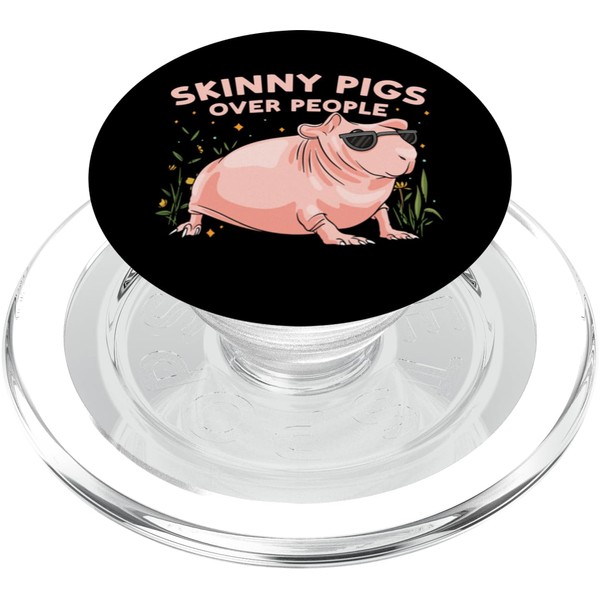 Hairless Guinea Pig Skinny Pig Owner Cavy Rodent Pet PopSockets