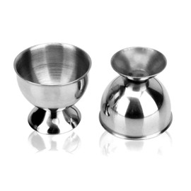 Heizi Egg Stand, Boiled Egg Stand, Stainless Steel, Set of 8, Egg Stand, Egg Cup, Set of 8