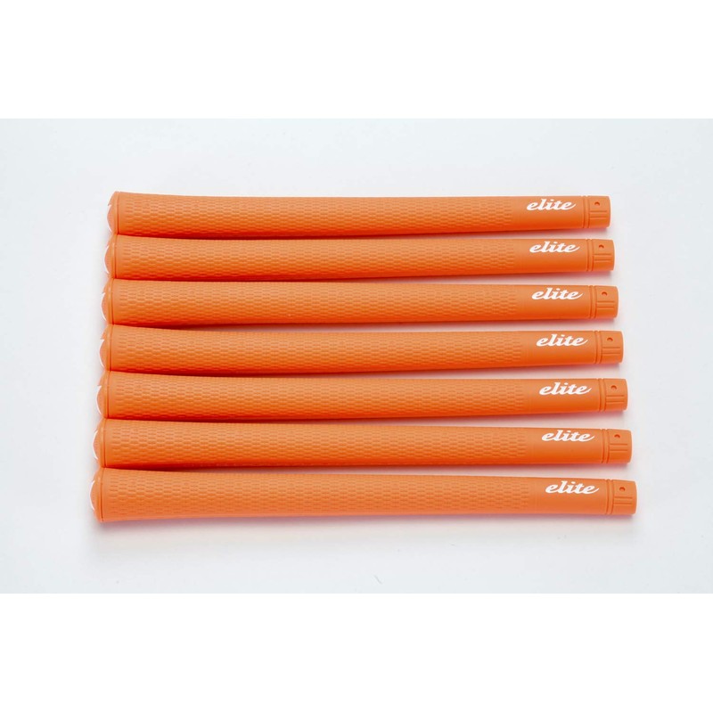 elitegrips S48 Star Golf Grips, Set of 7, Wild Orange
