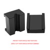 YIXISI 2 PCS Square Rubber Jack Stand Pad, Universal Slotted
