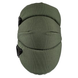 ALTA 50703.09 AltaSOFT Knee Protector Pad, Olive Green Cordura Nylon Fabric, AltaLOK Fastening, Capless