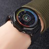 Outdoor Sports Electronic Watch Multifunctional Stylish Pedometer Compass Luminous Waterproof
