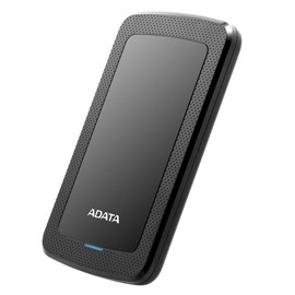 ADATA Disco Duro Externo HDD HV300, 2 TB, Negro, USB 3.2, Ultra Delgado