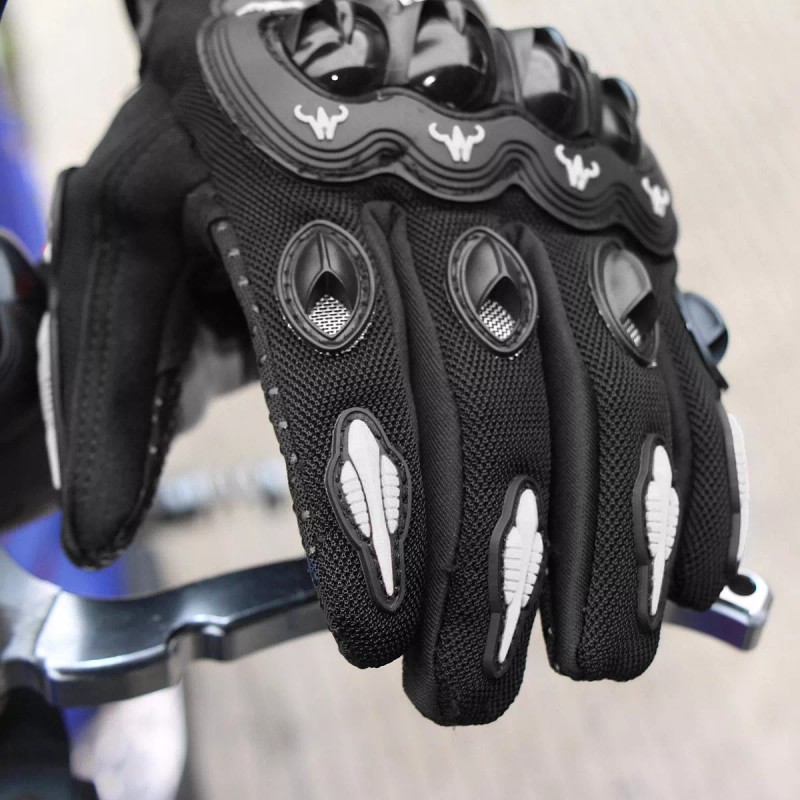 Bluelander Mayoreo 4 Guantes Para Moto Bicicleta Negro-gris