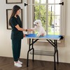 DWVO 42'' Dog Grooming Table, Foldable Pet Grooming Table with