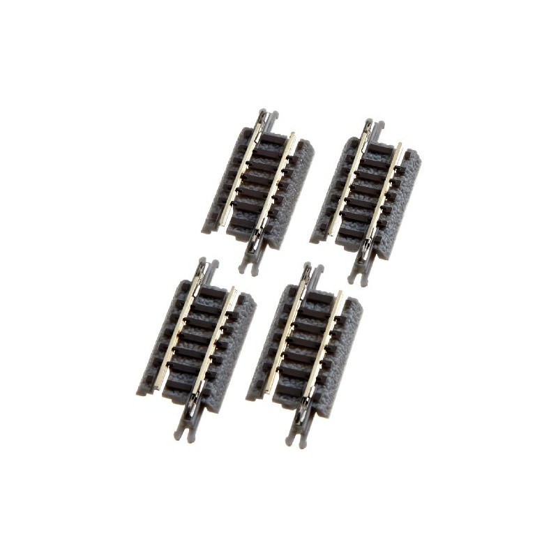 Rokuhan 7297030 Z Track (with Bed) Straight Track 25 mm