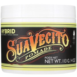 Suavecito Pomada Híbrida Pomada para El Cabello para Hombres - Fijación Media Fórmula Híbrida de Agua y Aceite de Alto Brillo - Retrabajable - Fácil de Lavar - Fijación Todo El Día 113g