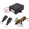 Riloer 12V Universal Car Remote Control Central Door Lock Kit