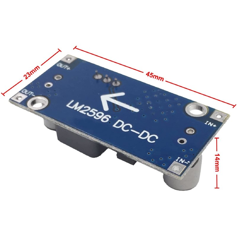 Valefod 10 Pack LM2596 DC to DC High Efficiency Voltage