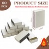 YumSur 60 Pcs Empty Match Containers Holiday Match Holders