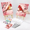 Nuberlic Sip and Paint Paint Kits for Couples Love Birds