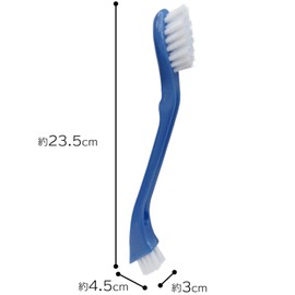 Ohe My Laundry 2 Shoe Brush Double Flocked Blue