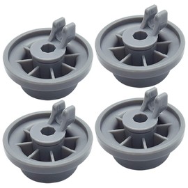 Durable 165314 4-Pack Dishwasher Lower Rack Wheel Replacement for Bosch Kenmore Dishwasher - Replaces 00420198 420198 PS3439123