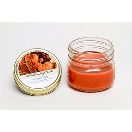 Old Williamsburgh Candle Company 3 oz. Mason Jar Jar Candle, Pumpkin Spice