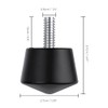 K&F Concept Universal Anti-Slip Rubber Tripod Foot Spikes Compatible with