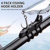 Magnetic Fishing Hook Keeper – 4 Pack Fishing Hook Holder,