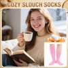 Slouch Gifts for Women - Slouchy Scrunch Scrunchy Socks, Pink