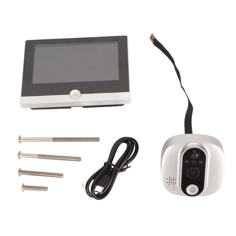 Digital Door Viewer WiFi with 4.3in LCD Display 1080P for