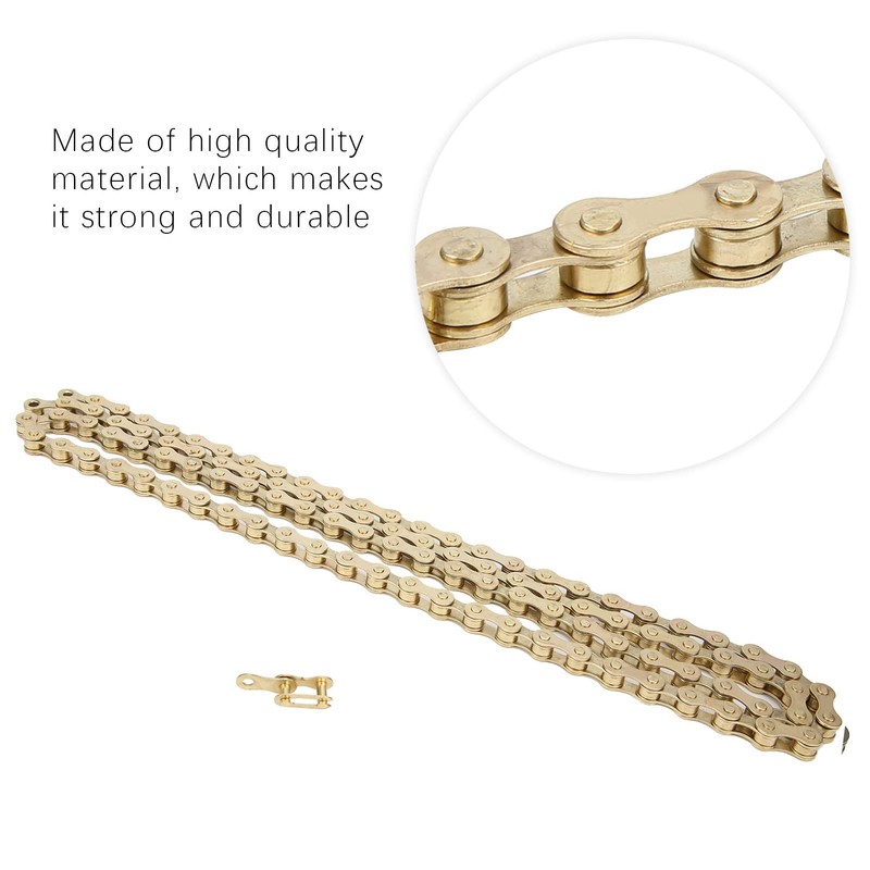 Alomejor Bicycle Chain with 116 Links 6/7/8 Speed High Strength