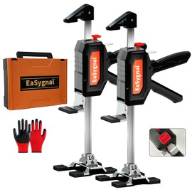 Hand Lifting Jack Tool,Furniture Jack 2 Pack,Stainless Steel Furniture Jack with Dual-Speed Descent,Hand Labor Saving Arm Jack for Easy Cabinet & Flooring Installation