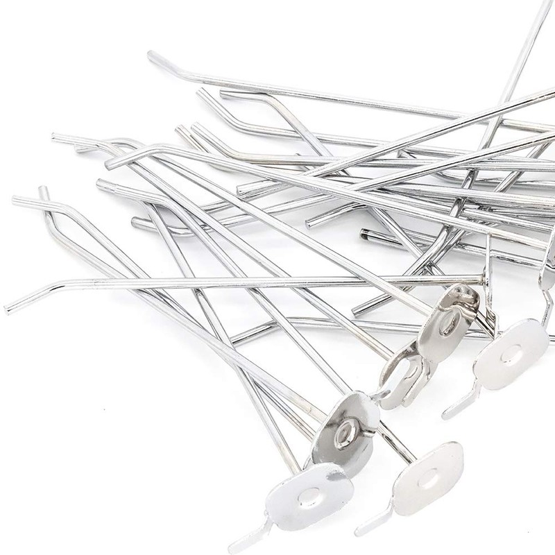 F Season 25Pcs Single Pegboard Hook Slat Wall Arm Retail