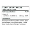 THORNE - Vitamin D-5000 - Vitamin D3 Supplement - Support