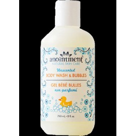 Anointment Natural Skin Care Body Wash & Bubbles (Unscented) - 250ml