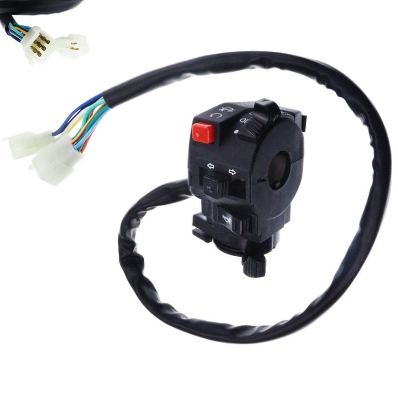 PRO BAT Left Kill Start Turning Light Choke Horn Switch