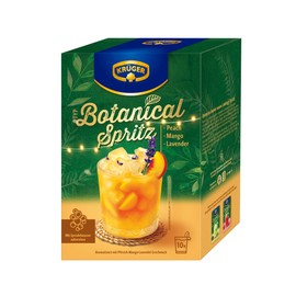 KRÜGER Botanical Spritz Peach Mango Lavender 10 x 20g Sachets