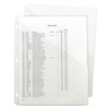 Smead Organized Up Poly Translucent Slash File Jacket, Three-Hole Punched,