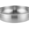 Stainless Steel Stockpot, 1350ml Induction Stock Pot Flat Bottom Skillet