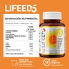 Multivitaminico Defensas LIFEED5 Vitamina D 60 dias con Magnesio Calcio