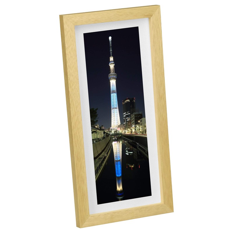 Hakuba FWLGC-NTL3 Liege Charite Photo Frame, Large, 3 Sides, Wooden,