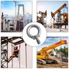 10 Pcs M8 Lifting Eye Bolt 304 Stainless Steel Lifting