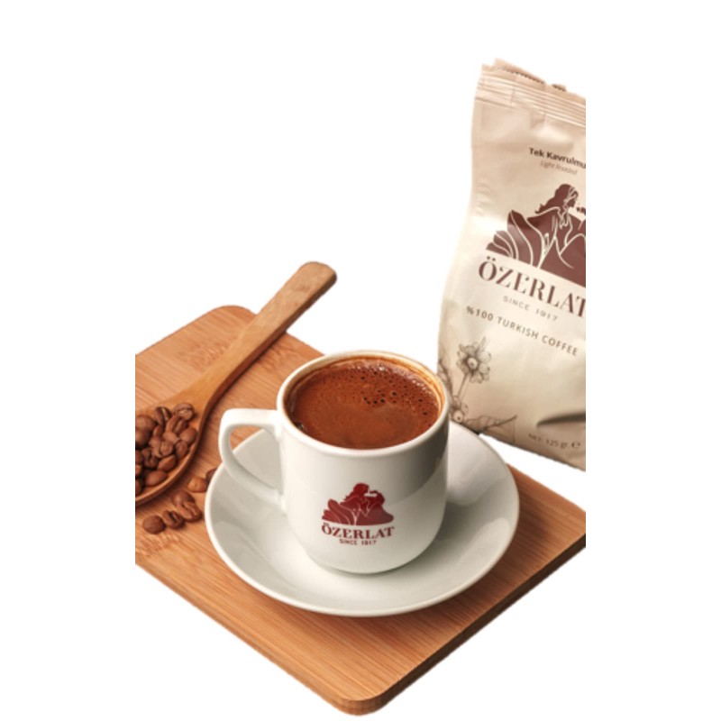Ozerlat Real Turkish Coffee - Traditional Light Roasted 250g |