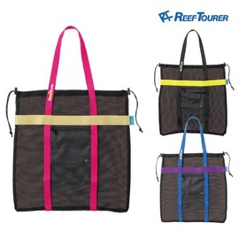 Tusa Reef Tourer Mesh Bag RA-0301 Snorkeling and Swimming Equipment Bag Short Fin Bag Drainage / 투사 리프투어러 메쉬백 RA-0301 스노클링 수영장비 가방 숏핀백 물빠짐