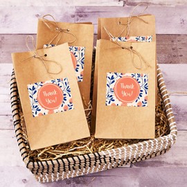 Avery Matte White Rectangle Labels with Sure Feed, 4" x 3-1/3", 100 Matte White Printable Labels